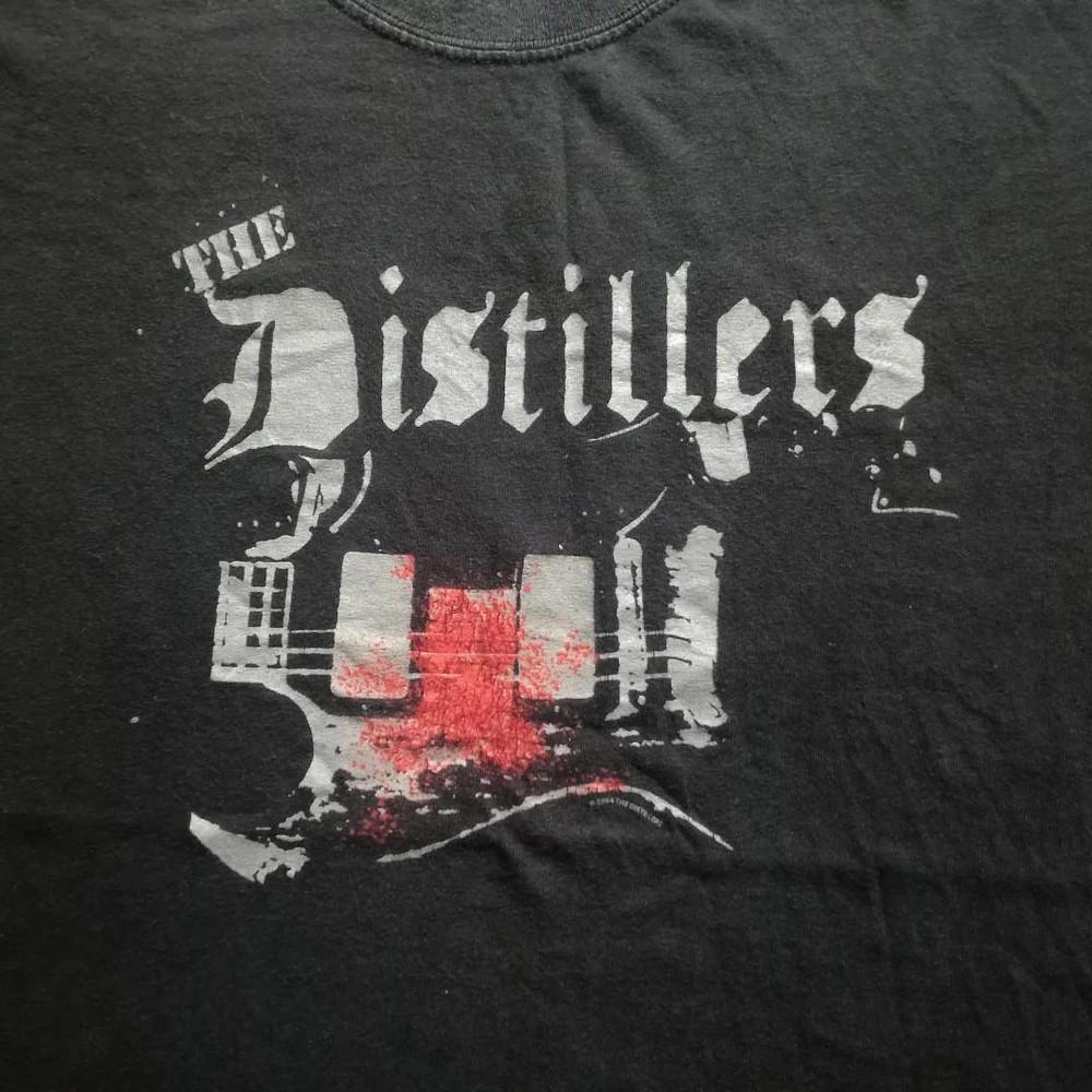 THE DISTILLERS группа Тур Концерт Унисекс Взрослый Хлопковая Футболка Унисекс Футболка