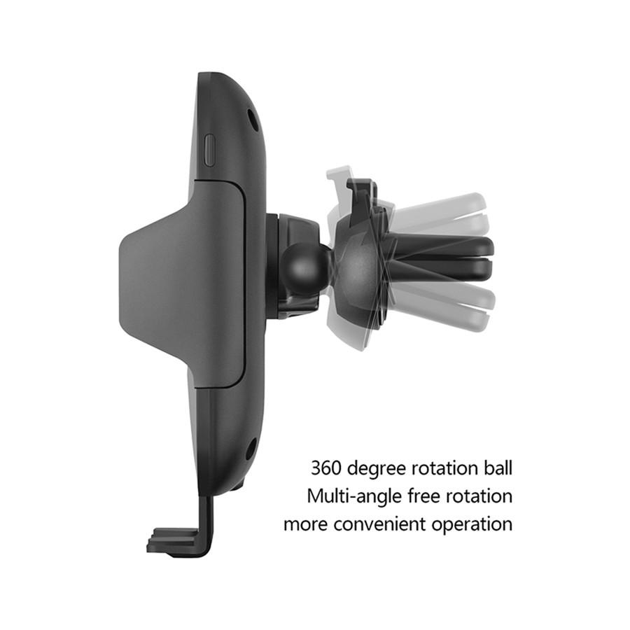 Car Wireless Charger Infrared Sensor Fast Charging Air Vent Mount Phone Holder
