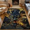 New To The Mysterious Dragon Totem Printed Carpet! Anti-slip Sound Insulation, Living Room Bedroom Entrance Door Mat Sofa Rugs