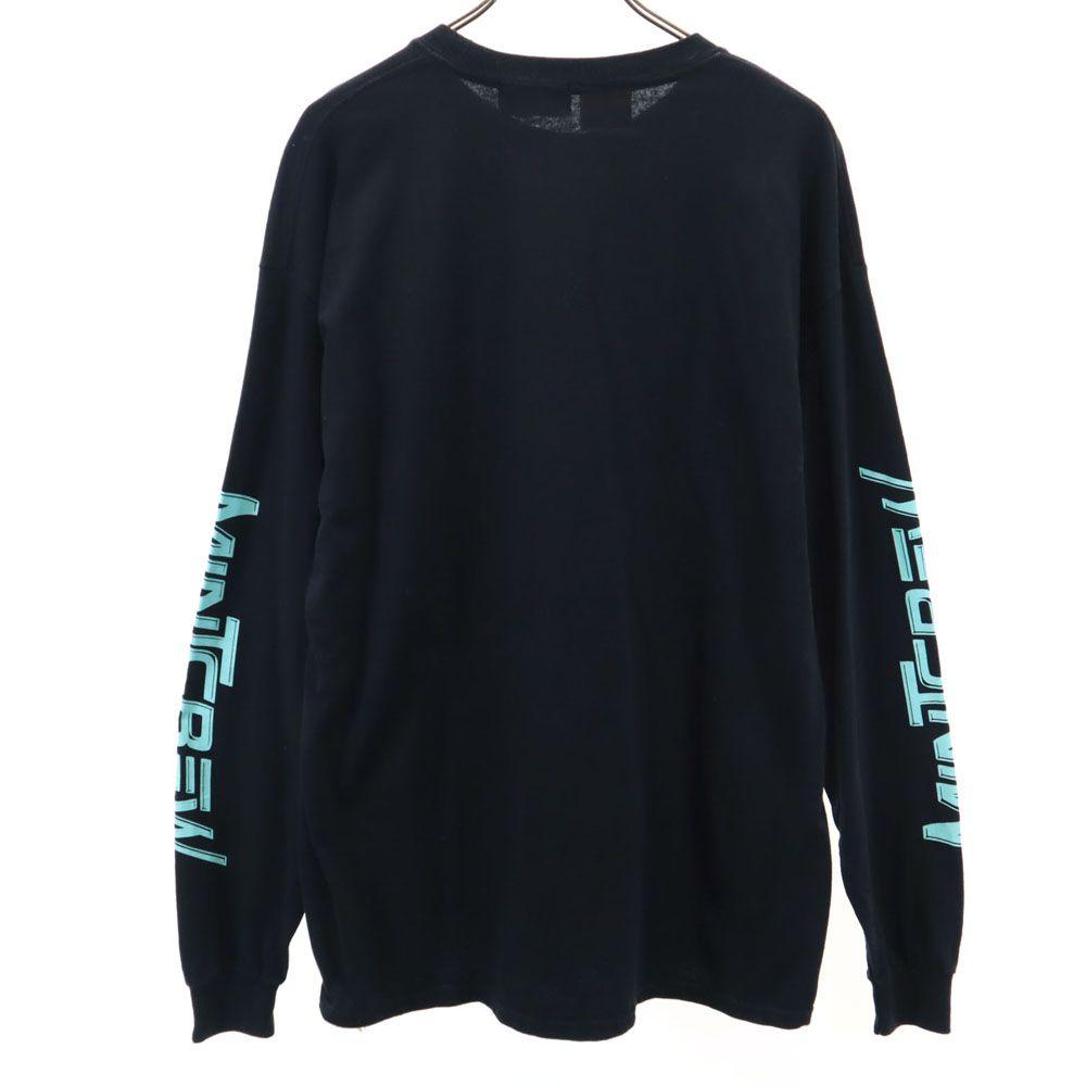 MINTCREW Футболка с длинным рукавом L черная Ron T Мужская Б/У