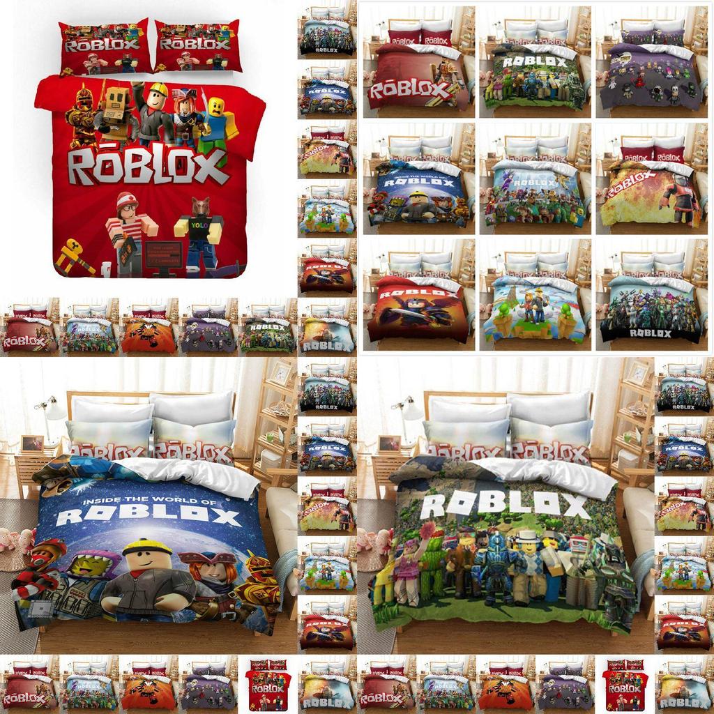 3D Мультяшное Аниме Набор Пухового Одеяла Высококачественная Цифровая Печать 3 Предмета Комплект Постельного Белья Студенческое Постельное Белье Пододеяльник Наволочки