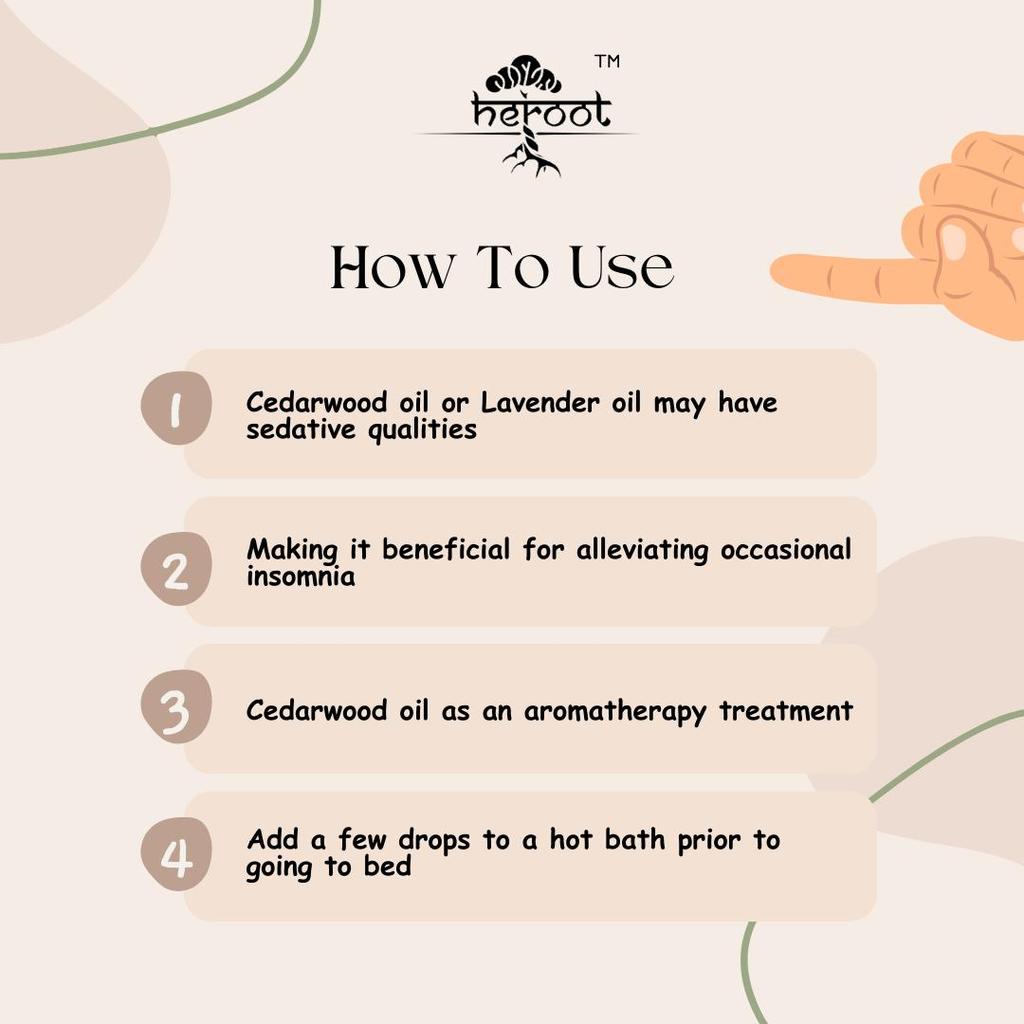 Bettersleep - Cedarwood, Lavender Essential Oil Restful Sleep Aromatherapy