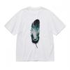 Women's Soft Comfortable Classic T-Shirt Nature Illustration 100% Cotton Tee USA