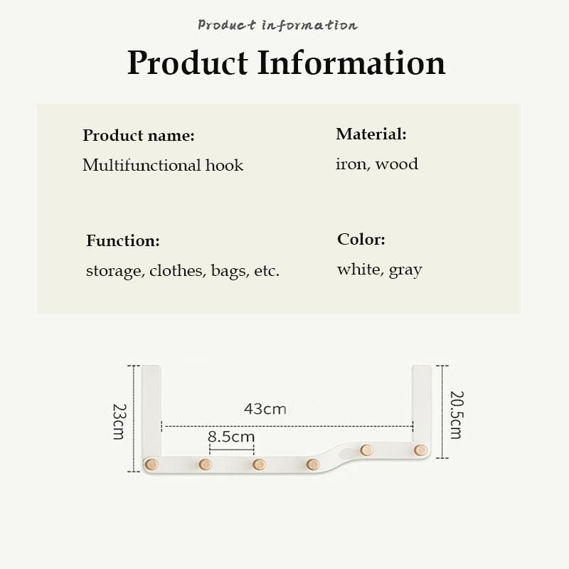 Железная дверь спальни Крючки Задняя дверь душевой кабины Вешалка для полотенец Держатель для сумок-вешалок Крючки