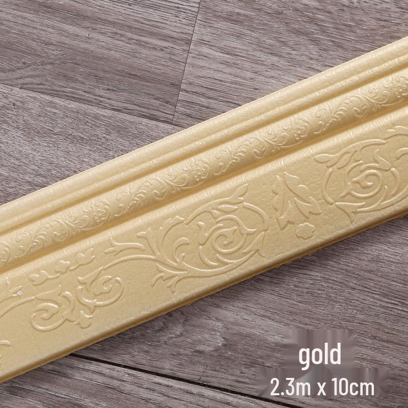 Водонепроницаемые 3D самоклеящиеся наклейки для плинтусов и окантовки дверных проемов