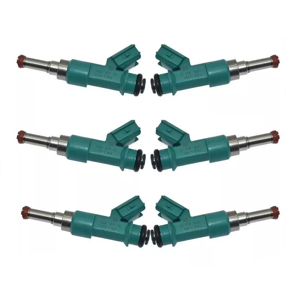 6x Fuel Injectors 23250-31090 For Toyota Avalon Camry Highlander Sienna ES350