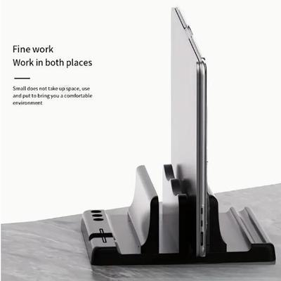 Подставка для ноутбука, кронштейн для хранения, подходит для MacBook, iPad, планшета, вертикальная стойка для хранения, универсальный настольный органайзер