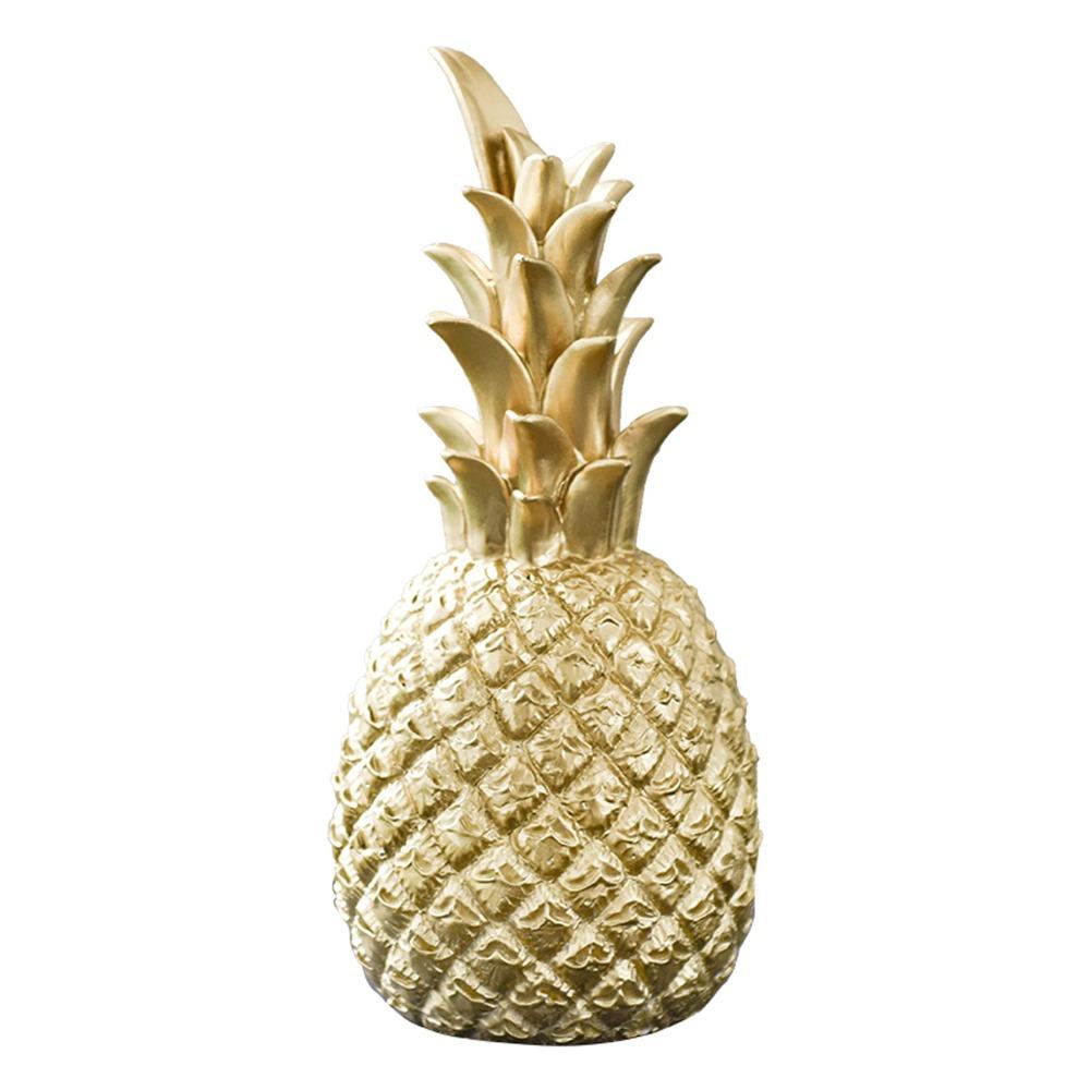 Resin Modern Pineapple Tabletop Decor Entryway Table Layout Accent