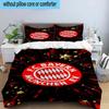 3pcs FC Bayern München Printed Bedding Set Duvet Cover Closure Includes 1 Duvet Cover & 2 Pillowcases Bedding Sets Home Decor Gifts