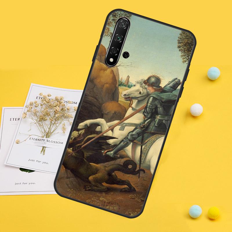 Renaissance art Painting For Huawei Nova 7i 8i 11i 12i 12s 9 10 SE Y90 Y60 Y70 Y72 Y61 Y91 P30 P40 Lite P60 Pro Case