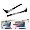 2 шт. спойлер на заднее окно, боковое крыло, черный для Golf 7,5 MK7 MK7.5 2014-38,5x9,4 см, высокое качество, АБС-пластик для автомобиля
