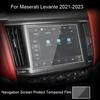 For Maserati Levante 2016-Present Car GPS Navigation Screen Protect Tempered Film Dashboard Display TPU Sticker Auto Accessory