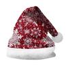 2024 Plush Velvet Double-Sided Santa Hat for Adults & Children - Custom Printed