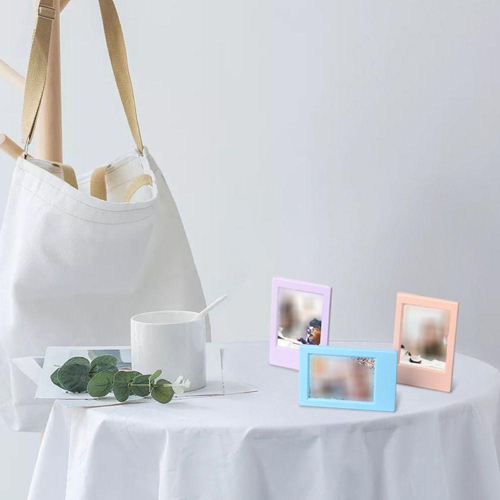 Creative Vertical Art Photo Display 3 Inch Photo Frame Instant Film Camera Picture Holder