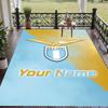 Custom Text Printed Rug Lazio FC Non Slip Floor Carpet For Home Room Decor