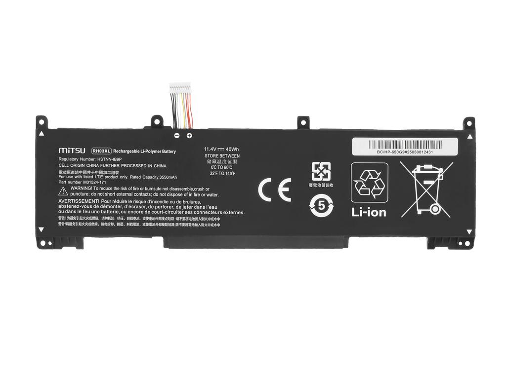 Bateria Rh03Xl Do Hp Probook 440 445 450 630 640 650 G8 G9 G10