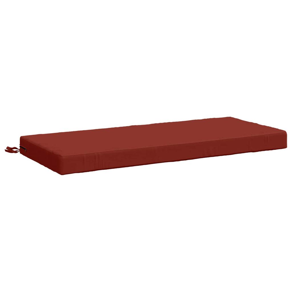 2 piece Bench Cushions SOEST 2 pcs. 100percent  Polyester Red
