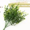 1шт пластиковые поддельные искусственные зеленая трава бонсай ремесло сад домашний офис декор