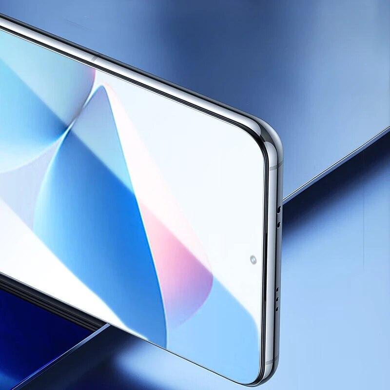 Закаленное стекло 9D для Meizu 21, прозрачная антисиняя защитная пленка с черным краем для Meizu21, MEIZU MEIZU21, защитная пленка от царапин