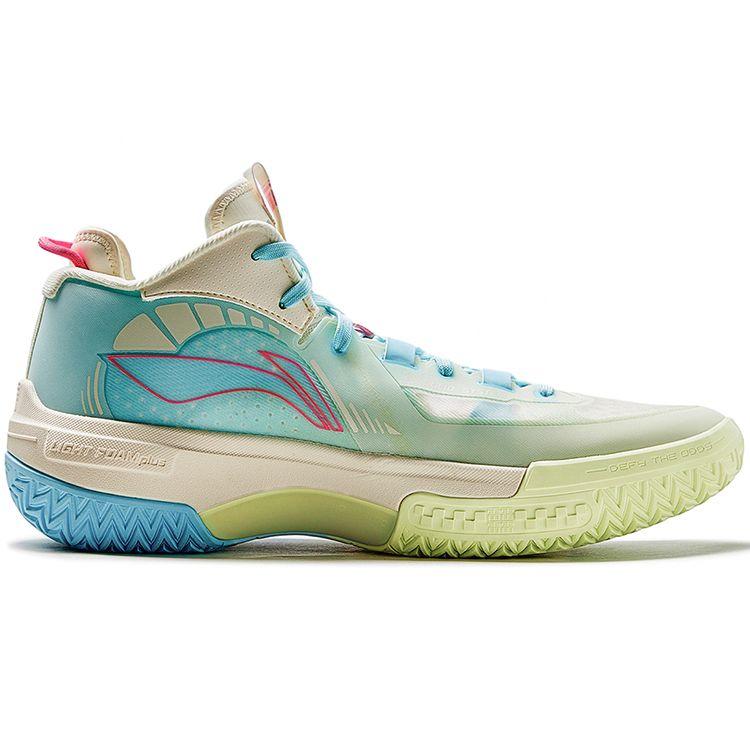 Баскетбольные кроссовки Li Ning Jiao Ao Yuan Ye Actual Combat Rebound, мужские кроссовки Off-White ABFT035-2