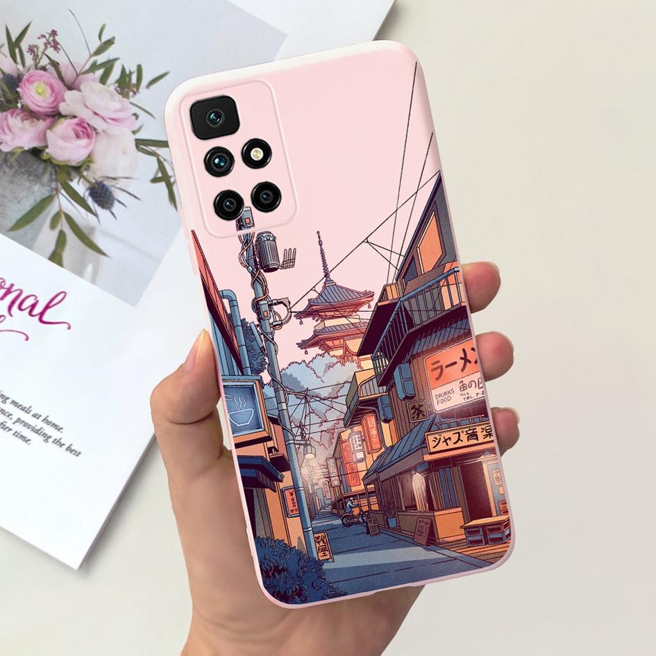 Для Xiaomi Redmi 10 Prime 2022 Чехол на Redmi10 Funda Мягкий Силикон Новый Модный Узор Coque Чехол для Телефона Для Xiomi Redmi 10 Чехол