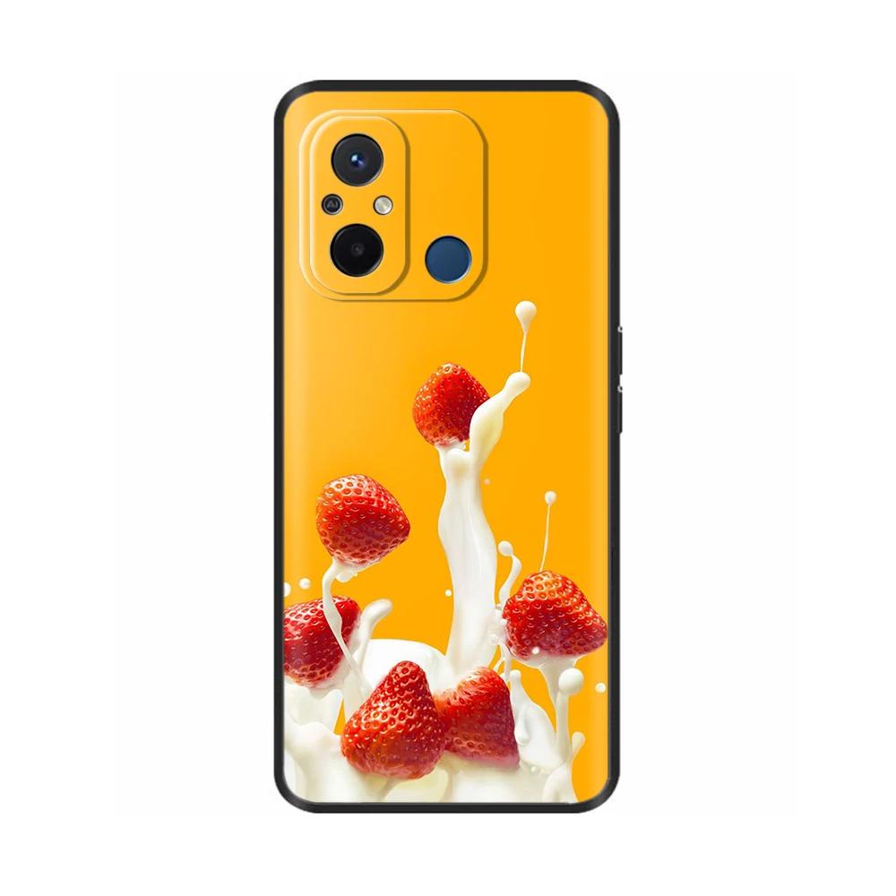 Для Xiaomi Redmi 12C Чехол Redmi 13C Цветок Силиконовый Couqe Чехол для Телефона Для Redmi 12C Чехлы-Обложки Для Redmi13C 12 C Чехол Fundas