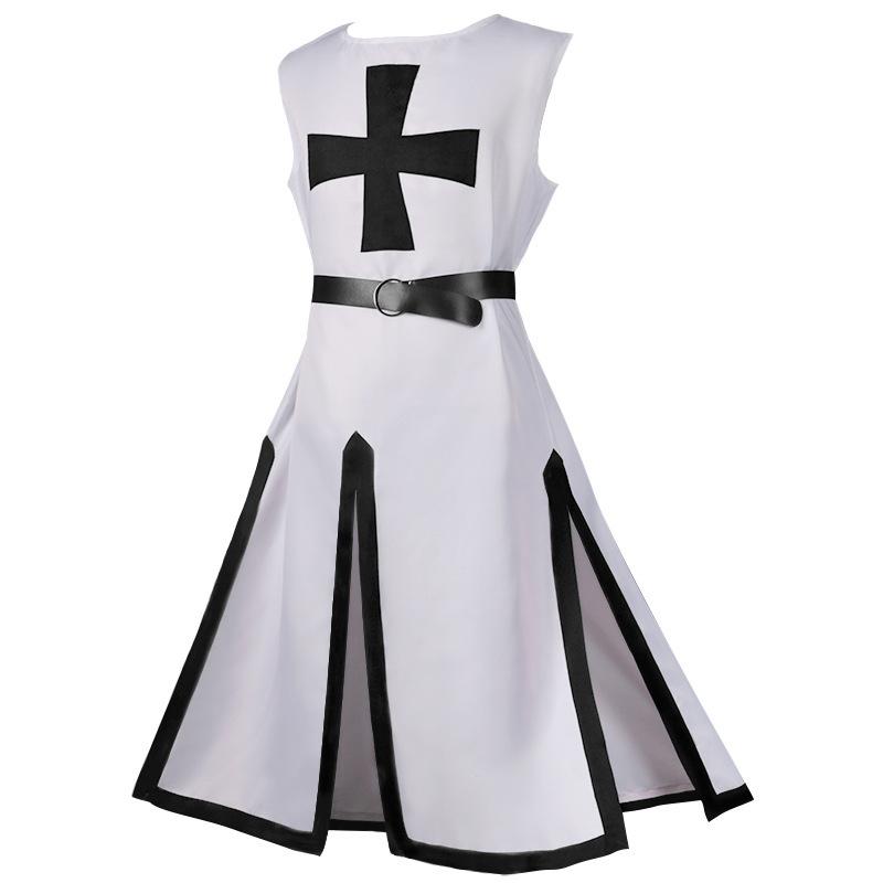Europe and the United States new medieval Templar cos clothing women's ball clothing party robe performance clothing