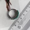 Серебряное кольцо с натуральным агатом 2.63ct, вес изделия 3,16 гр (2206606)