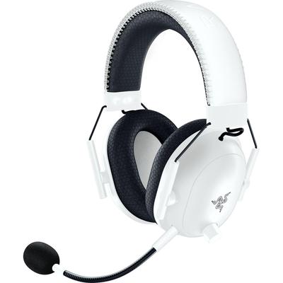 Беспроводная игровая гарнитура Razer BlackShark V2 Pro для PlayStation White Edition с беспроводной связью HyperSpeed, Bluetooth и сверхширокополосной связью HyperClear