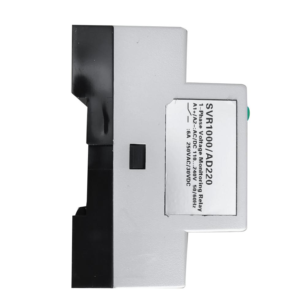 Реле контроля напряжения AA58 SVR1000 Защита от перенапряжения Цифровые однофазные реле контроля и защиты, ACDC 24-48В