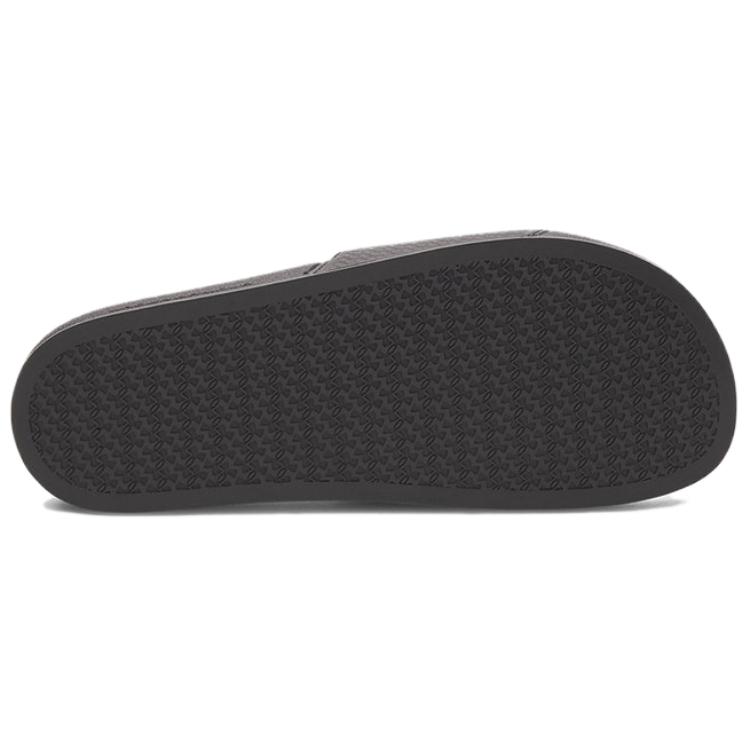 Under Armour Шлепанцы мужские черные с зеленым 6007527-003
