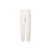 Nike Solid Color Logo Embroidered Drawstring High Waist Fleece Cuffed Casual Pants Women bottoms Khaki DQ5888-104
