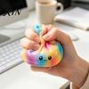 Игрушки для снятия стресса для взрослых, разноцветная булочка, сжимающая игрушка, мягкая сенсорная фиджет, милые рождественские чулки, игрушка для детей, детская игрушка, тревожность, рука