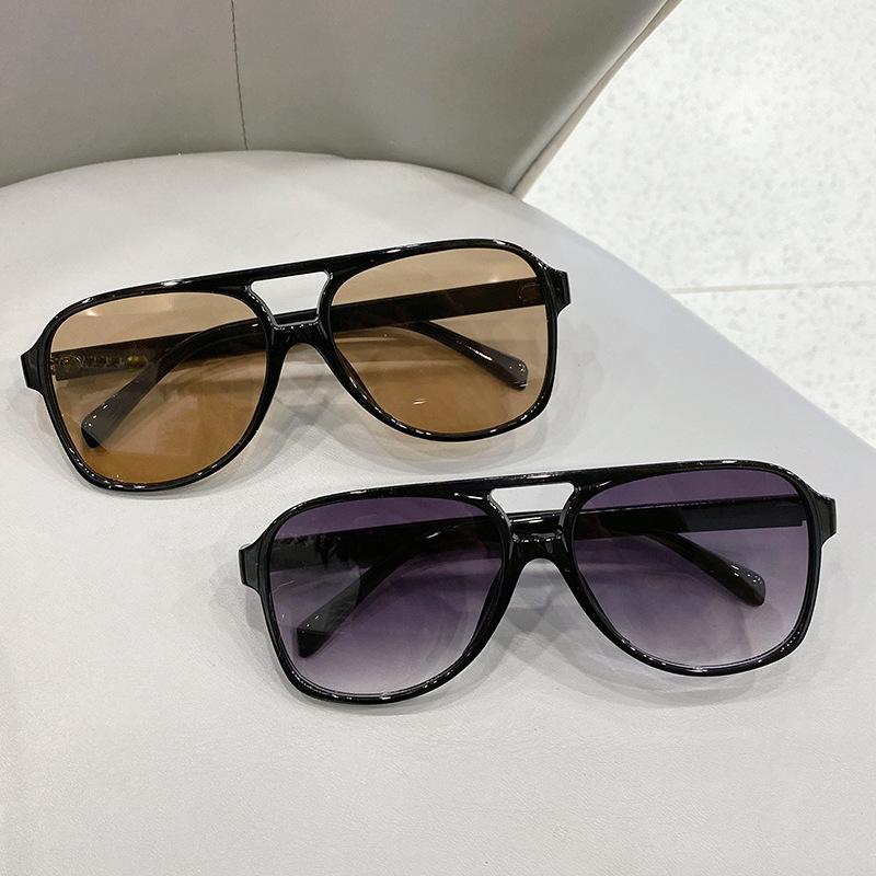 Big Frame Luxury Brand Designer Sunglasses Women For Men Fashion Vintage Trending Square Oversized Sun Glasses Punk Shades Uv400