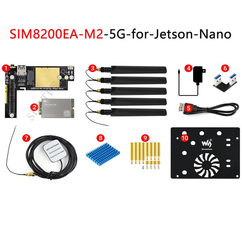Модуль расширения связи Jetson Nano 5G/4G/3G с доступом к домашней сети