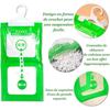 10 Pack Absorbeur D'Humidité Placard, Déshumidificateur Suspendu Anti-Moisissure Sachet Anti Humidité Pour La Cuisine-Salle D[L222]