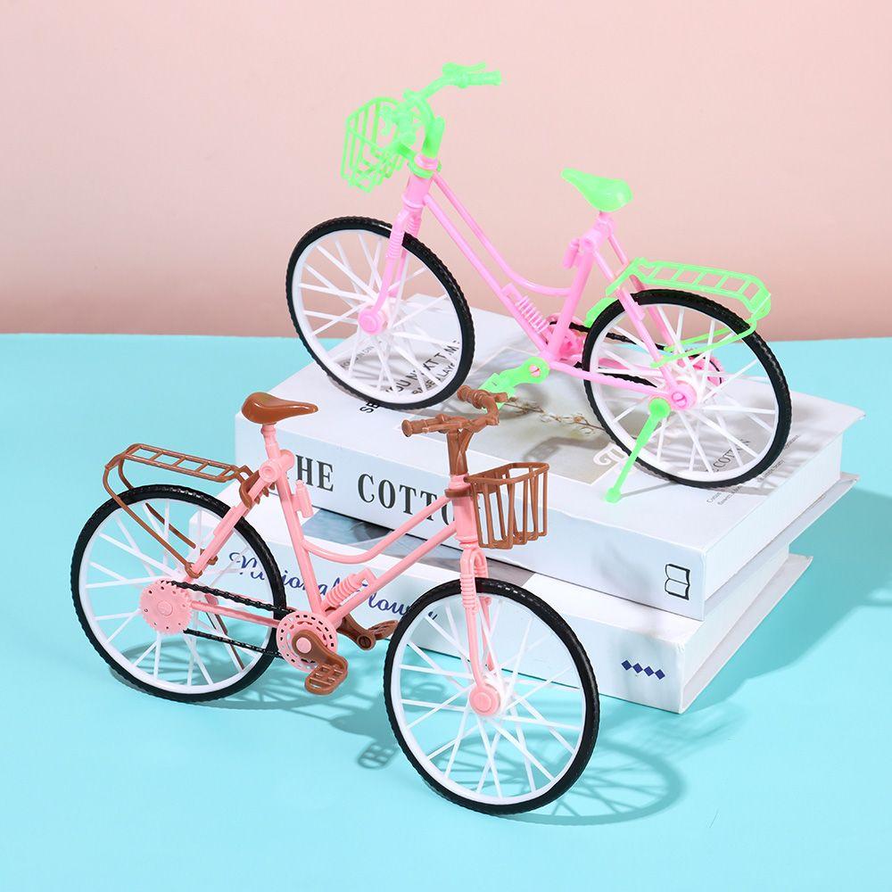 Sports Photography Props Doll Bicycle Dollhouse Accessories Miniature Bike Cycling Scene Model