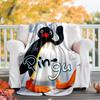 1pc Pingu2 Theme Blanket - Digital Print, Polyester, Cozy for All Seasons, Perfect for Outdoor, and Travel