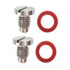 2Pcs Seal Drain Screw for Boats Boat Accessories Gear 90340 0800200