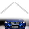 2 Pcs Grille Trim Strips Wrap ABS For BMW F30 F31 F32 F33 F34 F35