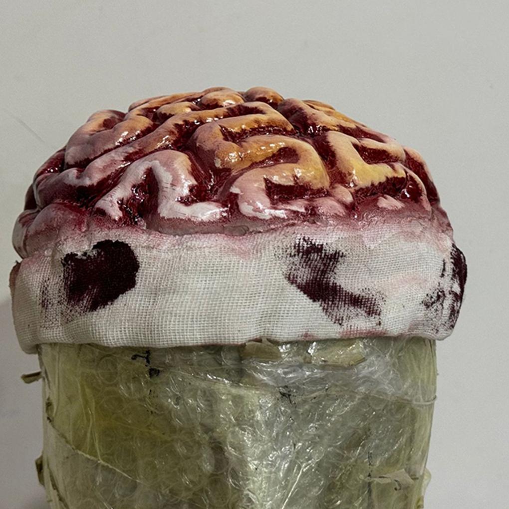 Horror Halloween Costume Props Horror Zombie Skull Head Mask Party Performance Hat