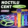 LED Light-Up Electric UFO Bamboo Dragonfly Frisbee Toy