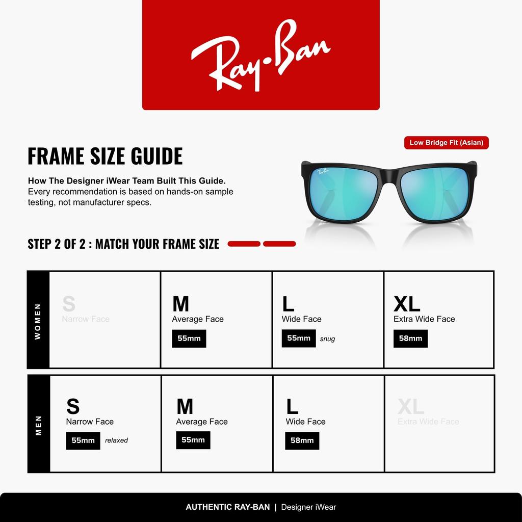 Солнцезащитные очки RB4165F Черные EU 58 [Ray-Ban] Мужские (БЕСПЛАТНЫЙ размер)