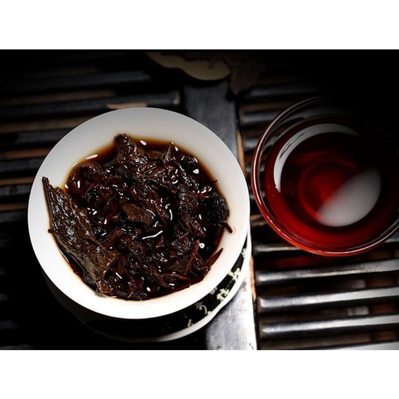 Чай пуэр Yunnan Wishful Pu-erh Cake Organic Class, приготовленный в духовке, полезный напиток, 357 г