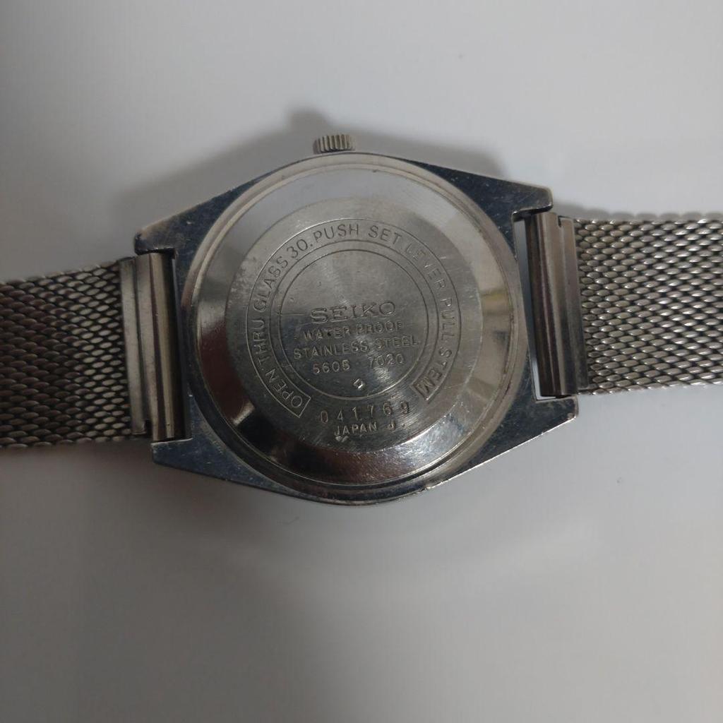[USED] Working SEIKO LORD MATIC 5605-7020 25 Jewels
