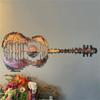 Abstract Guitar Metal Guitarist Art Ideal Gift for Guitar Lover Hanging Ornament Home Decoration