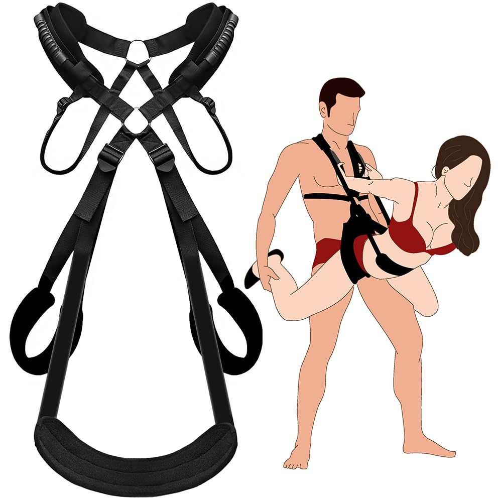 BDSM Бондаж Любовь Слинги Пары Секс Качели Набор с Регулируемым Ремнем Мягкий Плюшевый Подкладочный Мат Игрушка для Взрослых