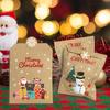 24 Pcs Christmas Mini Envelope Treat Bags, Small Paper Gift Bags for Candy, Party Favors, Classroom Rewards & Holiday Goodies