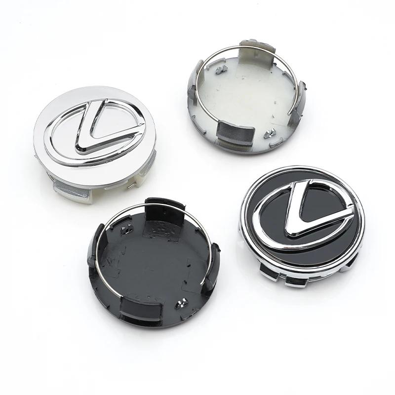 4Pcs 62mm Car Wheel Center Hub Caps for Lexus RX330 IS250 CT200h ES300h RX350 IS300h ES350 - Tire Wheel Hub Covers Accessories