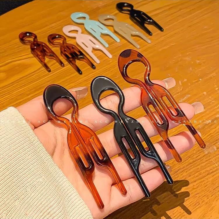 Women's U-Shaped Hair for Bun, Multi-Purpose Hair Pin Stick for Daily Hairstyling